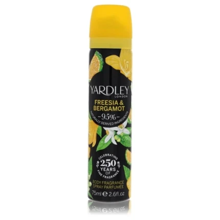 Yardley Freesia & Bergamot for Women Body Spray 75ml