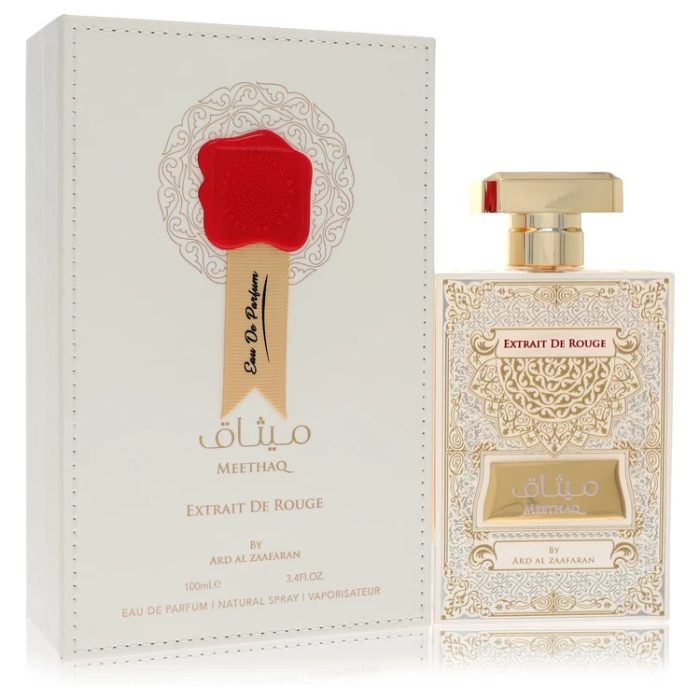 Ard Al Zaafaran Meethaq Extrait De Rouge Cologne By Al Zaafaran for Unisex EDP 100ml - Image 1