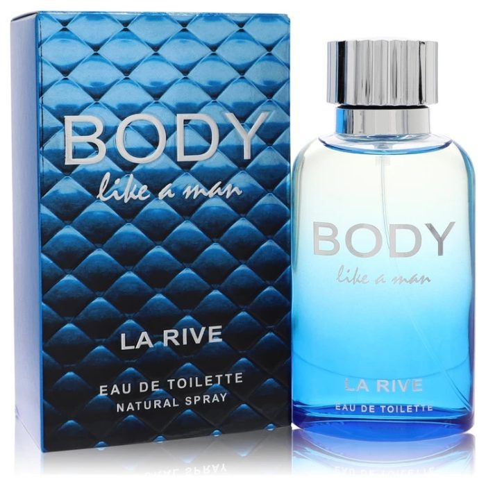 La Rive Body Like A Man Cologne By La Rive for Men EDT 90ml - Image 1