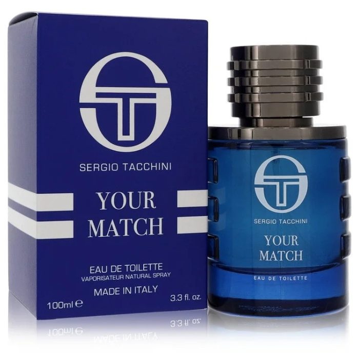 Sergio Tacchini Your Match Cologne By Sergio Tacchini for Men EDT 100ml - Image 1