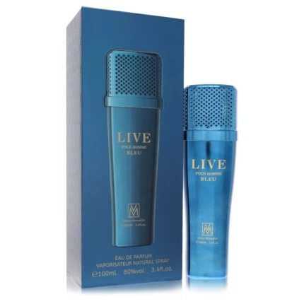 Victor Manuelle Live Bleu Cologne By Victor Manuelle for Men EDP 100ml